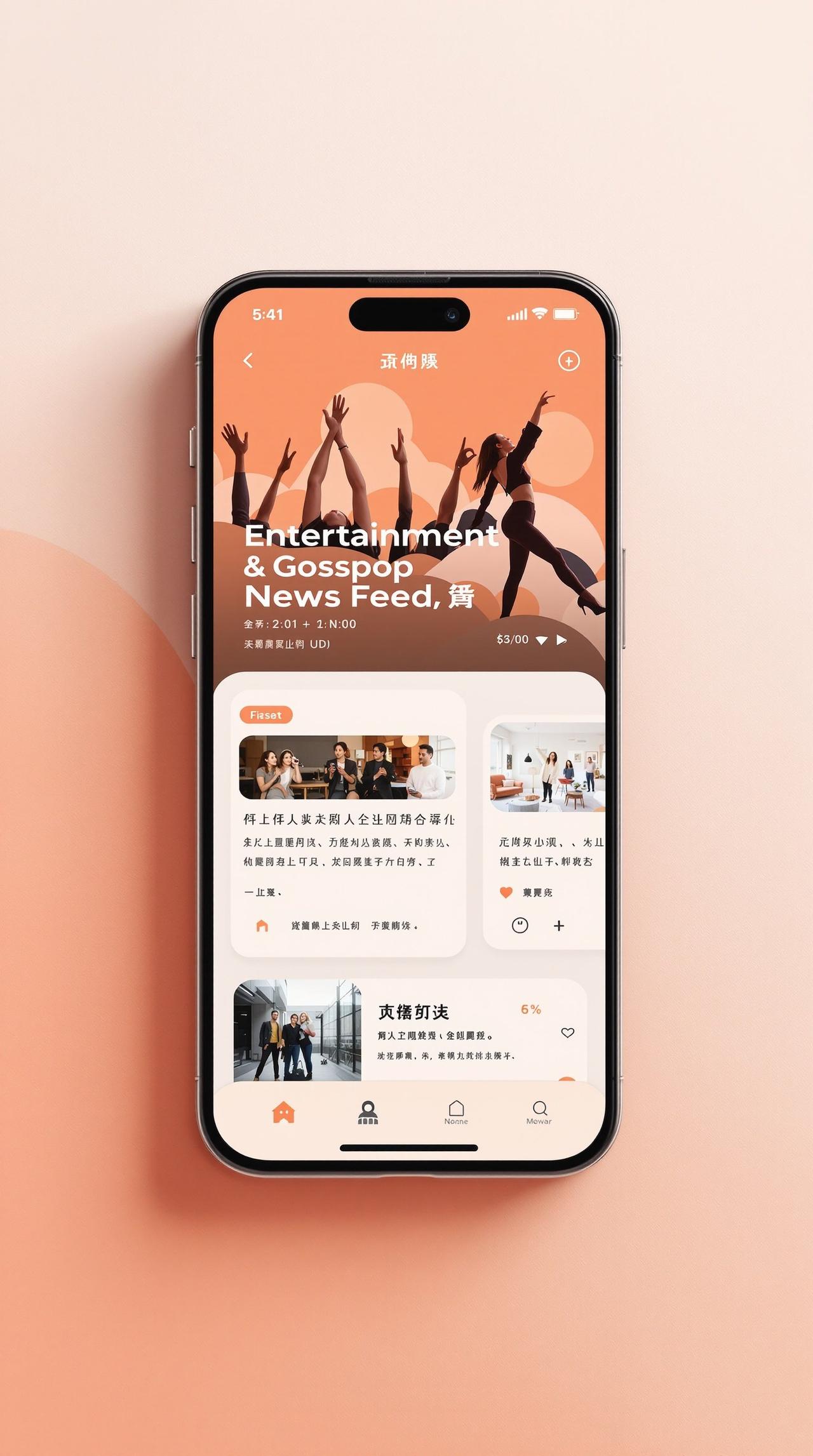 网吃瓜APP界面展示